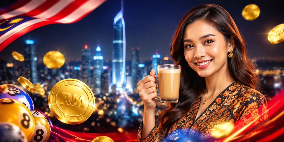 Sesi pertaruhan jackpot progresif dengan latar Kuala Lumpur yang cerah semasa malam
